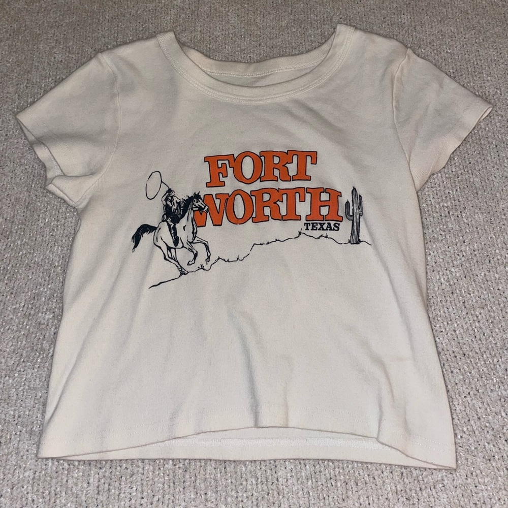 Brandy Fort Worth baby tee